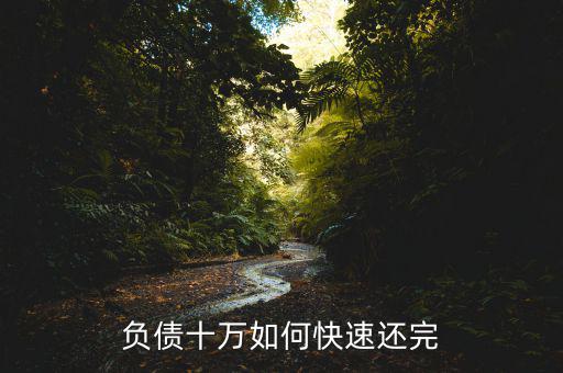 負(fù)債十萬(wàn)如何快速還完