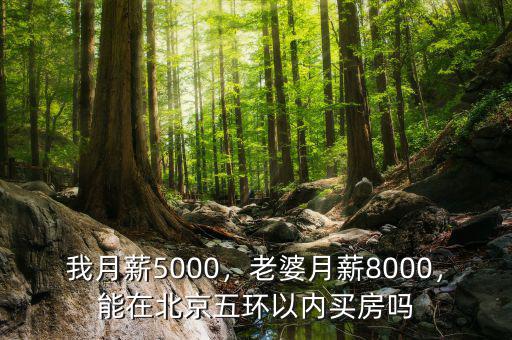 我月薪5000，老婆月薪8000，能在北京五環(huán)以內(nèi)買房嗎