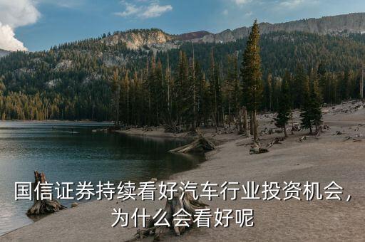 國信證券持續(xù)看好汽車行業(yè)投資機(jī)會(huì)，為什么會(huì)看好呢