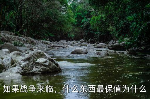 如果戰(zhàn)爭來臨，什么東西最保值為什么