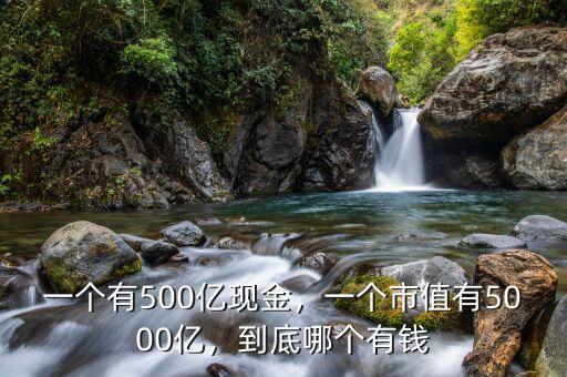 一個有500億現(xiàn)金，一個市值有5000億，到底哪個有錢