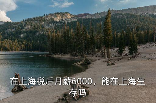 在上海稅后月薪6000，能在上海生存嗎