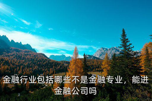 什么是金融行業(yè),現(xiàn)階段的金融行業(yè)是什么樣