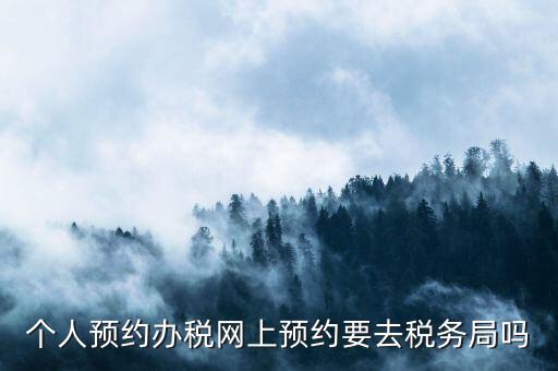 什么是稅務(wù)預(yù)約服務(wù)，個(gè)人預(yù)約辦稅網(wǎng)上預(yù)約要去稅務(wù)局嗎