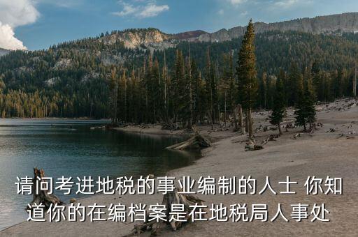 請問考進地稅的事業(yè)編制的人士 你知道你的在編檔案是在地稅局人事處