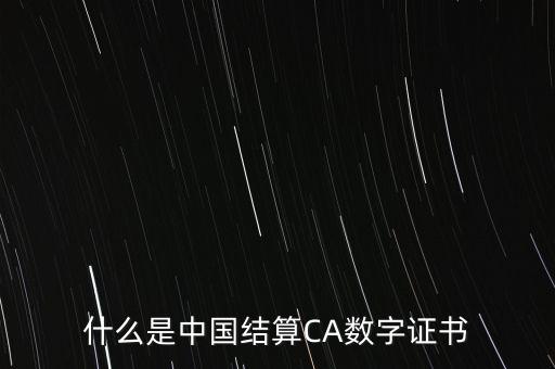 ca數(shù)字證書是什么意思，什么是企業(yè)CA數(shù)字證書