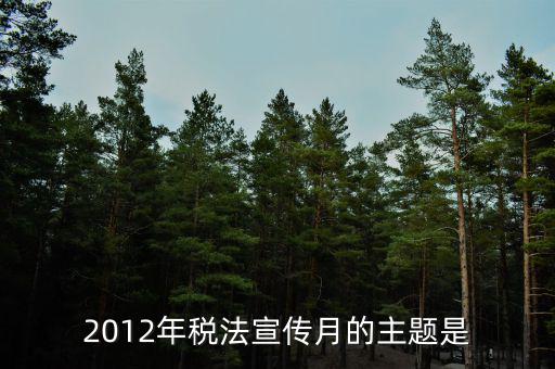 17年稅宣的主題是什么，2013年全國稅收宣傳月主題