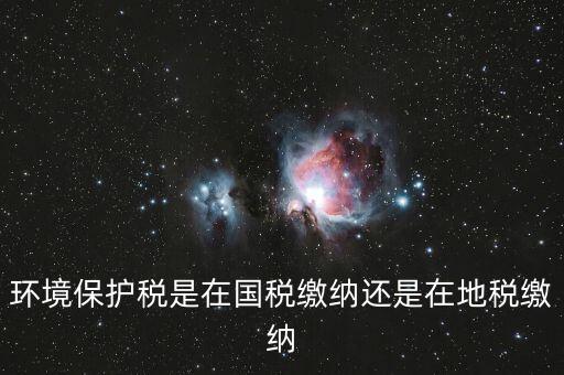 什么是環(huán)境保護(hù)稅納稅人，環(huán)境稅是什么意思