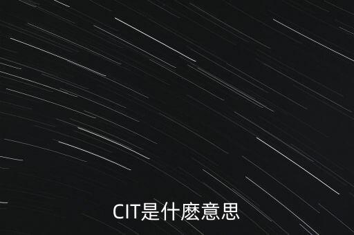 cit是什么稅，附加稅是什么稅