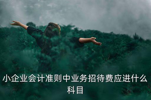 小企業(yè)發(fā)生的業(yè)務(wù)招待費通過什么科目核算，業(yè)務(wù)招待費屬于什么會計科目