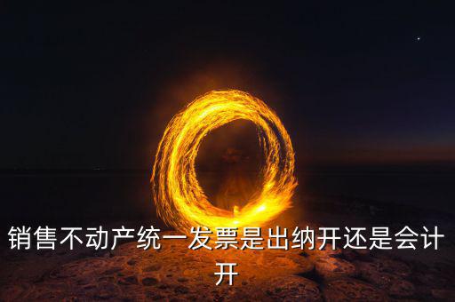 買不動產(chǎn)開什么票，銷售不動產(chǎn)統(tǒng)一發(fā)票是出納開還是會計開