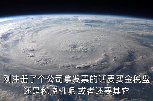 剛注冊了個公司拿發(fā)票的話要買金稅盤還是稅控機呢 或者還要其它