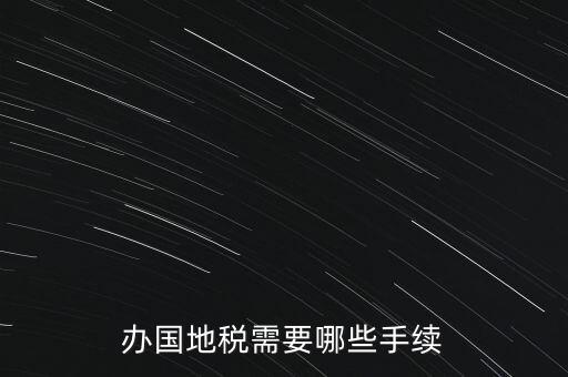 地稅需要什么手續(xù)，地稅局開發(fā)票需要辦什么手續(xù)