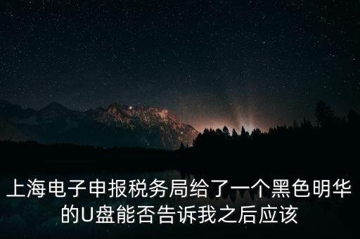 如何安裝上海網(wǎng)上電子申報系統(tǒng)，上海網(wǎng)上報稅u盾如何安裝