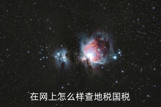 如何查國地稅是否正常，在網(wǎng)上怎么樣查地稅國稅