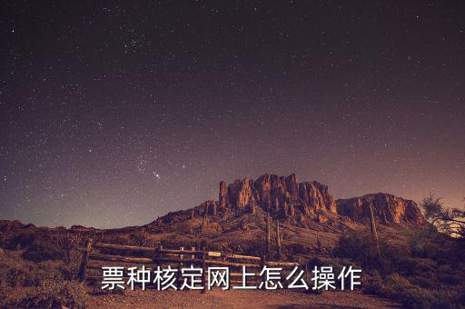 深圳如何票種核定，票種核定網(wǎng)上怎么操作