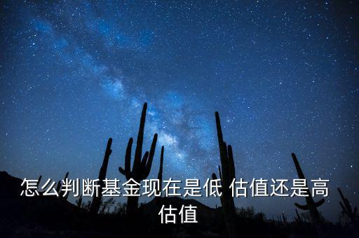 怎么判斷基金現(xiàn)在是低 估值還是高 估值