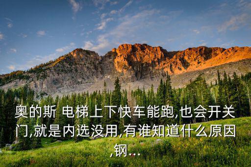 奧的斯 電梯上下快車能跑,也會開關門,就是內選沒用,有誰知道什么原因,鋼...