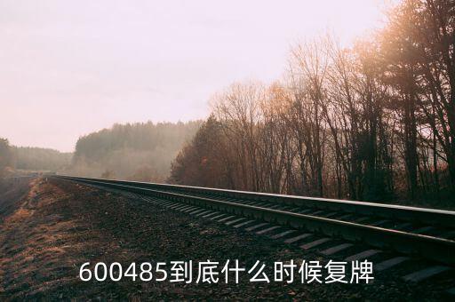 600485到底什么時候復(fù)牌