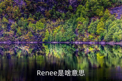 咨信是什么意思，Renee是啥意思