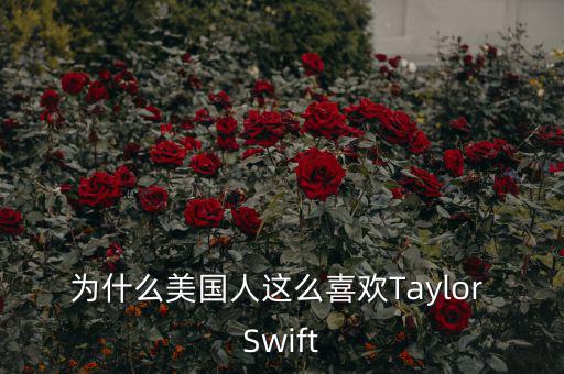 為什么美國人這么喜歡Taylor Swift