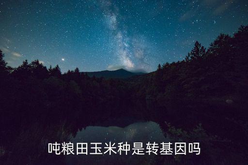 什么是商業(yè)化種植，商業(yè)化種植的轉(zhuǎn)基因玉米品種有哪些