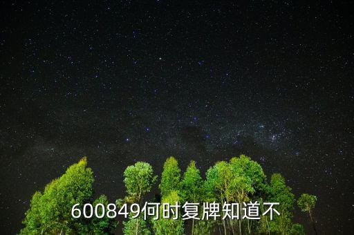 600849何時(shí)復(fù)牌知道不