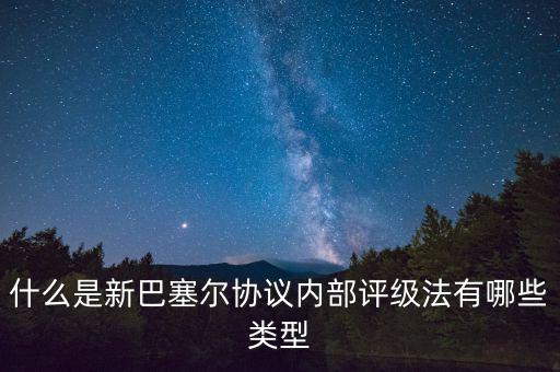 什么是新巴塞爾協(xié)議內(nèi)部評級法有哪些類型