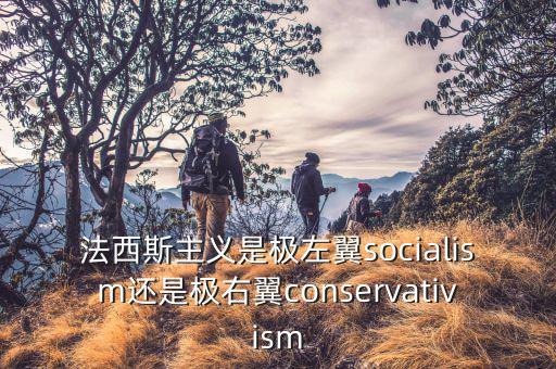 極右翼是什么意思，法西斯主義是極左翼socialism還是極右翼conservativism