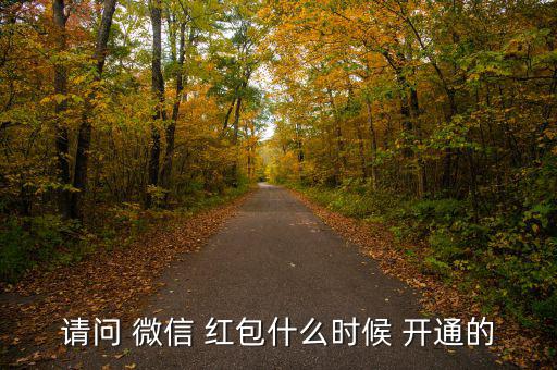 怎么樣開通微信紅包,紅包知多少?問與答