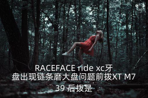 什么臉股票壓力位，RACEFACE ride xc牙盤出現(xiàn)鏈條磨大盤問題前撥XT M739 后撥是