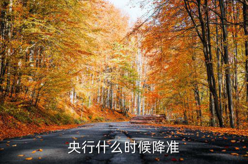 央行什么時候降準(zhǔn)