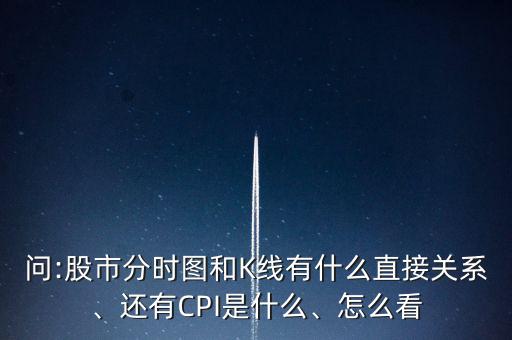 問:股市分時圖和K線有什么直接關系、還有CPI是什么、怎么看