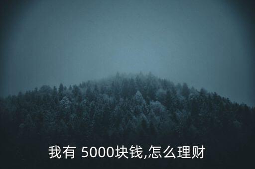 5000怎么投資,新加坡人如何規(guī)劃理財有道