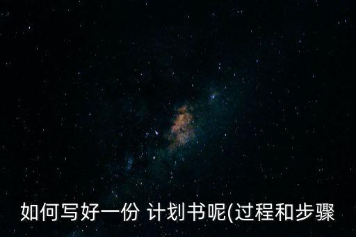 starvc計劃書怎么寫,計劃書第一章:目標(biāo)與措施