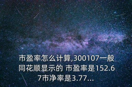 同花順怎么看個(gè)股市盈率,如何查詢市盈率股票?方法如下