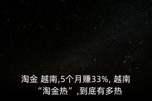 怎么越南投資,一元錢可兌換越南盾越南有哪些程序?