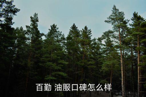  百勤 油服口碑怎么樣