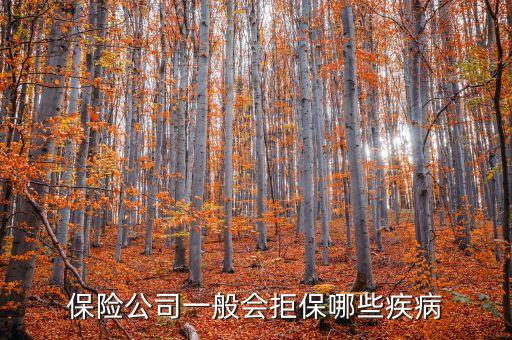 什么情況保險(xiǎn)公司拒保，一般投保什么情況下會(huì)被拒