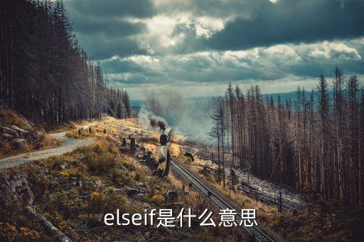 elseif是什么意思