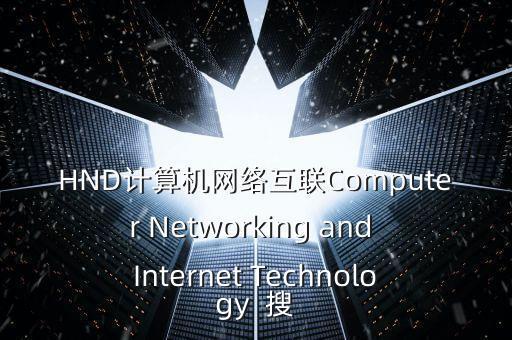 HND計算機網(wǎng)絡(luò)互聯(lián)Computer Networking and Internet Technology  搜