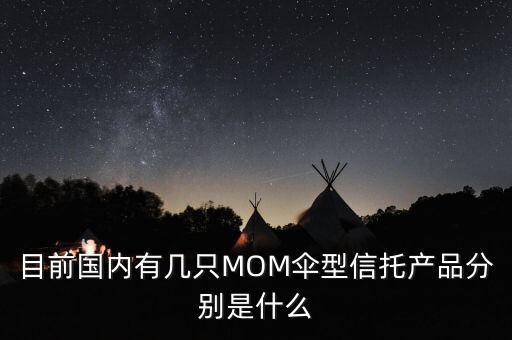 為什么叫傘型信托，目前國內(nèi)有幾只MOM傘型信托產(chǎn)品分別是什么