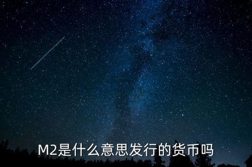 M2是什么意思發(fā)行的貨幣嗎