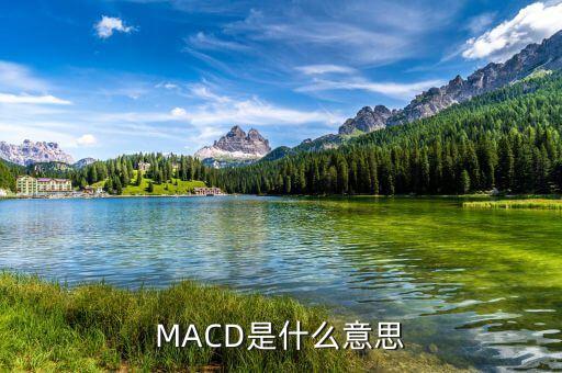 MACD是什么意思