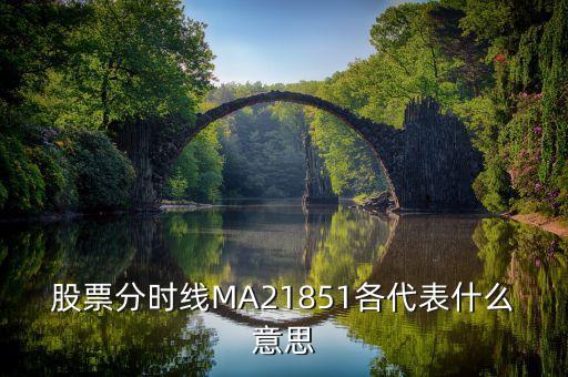 股票分時線m形說明什么，股票分時線MA21851各代表什么意思