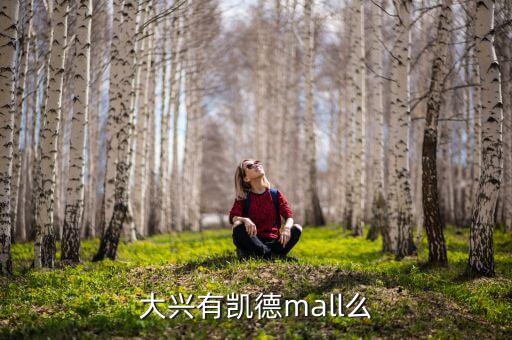 天宮院凱德mall什么時候開業(yè)，大興有凱德mall么