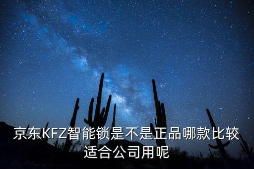 京東KFZ智能鎖是不是正品哪款比較適合公司用呢