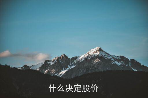 股價(jià)是什么決定的，什么決定股價(jià)