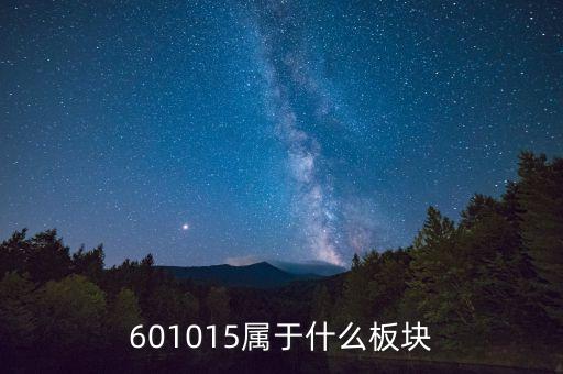 601015屬于什么板塊