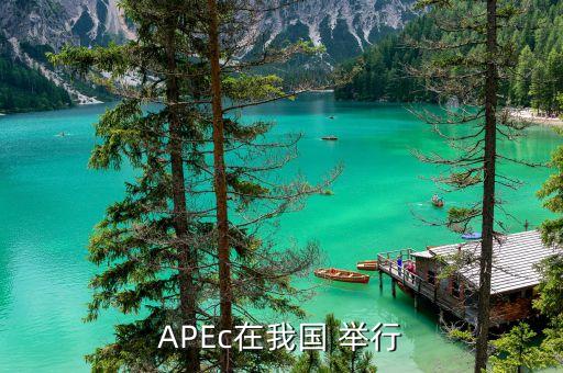 APEc在我國 舉行